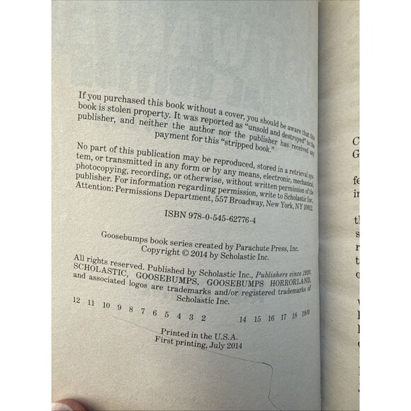 8th Print #1 Zombie Halloween Special Edition Goosebumps Most Wanted R.L. Stine - Picture 3 of 8